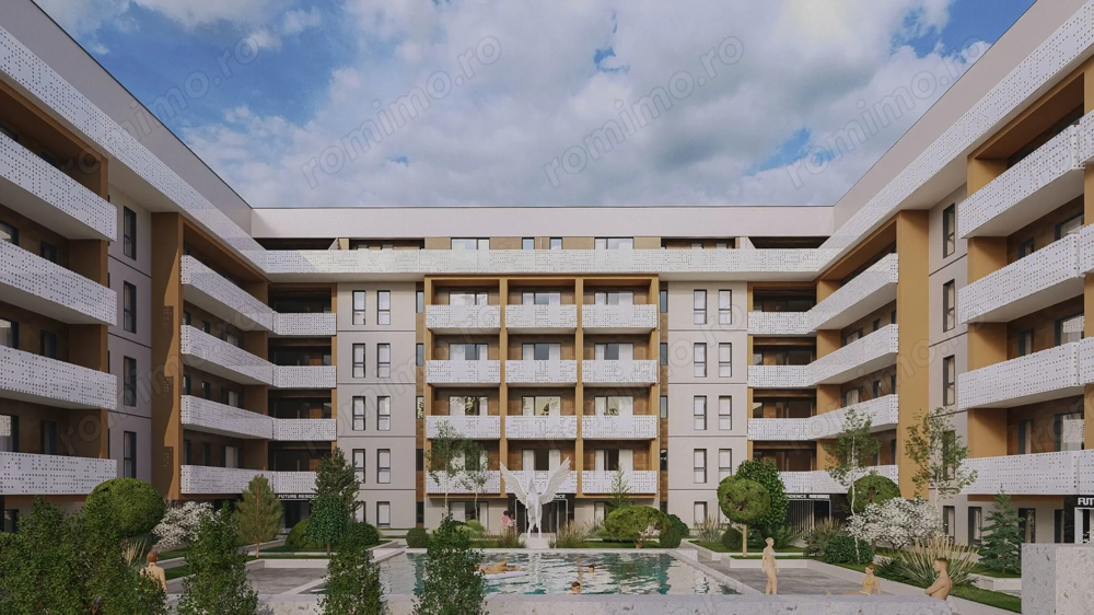 Apartament 3 camere , complex cu piscina,  Future Residence Torontal