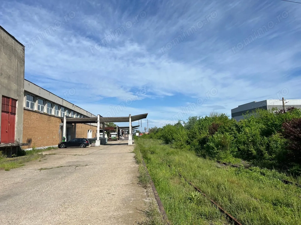 Hală industrială 3.600 mp cu acces cale ferată – Buftea