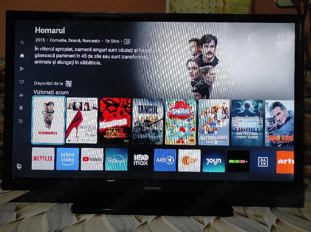 Smart tv Telefunken 60 cm 