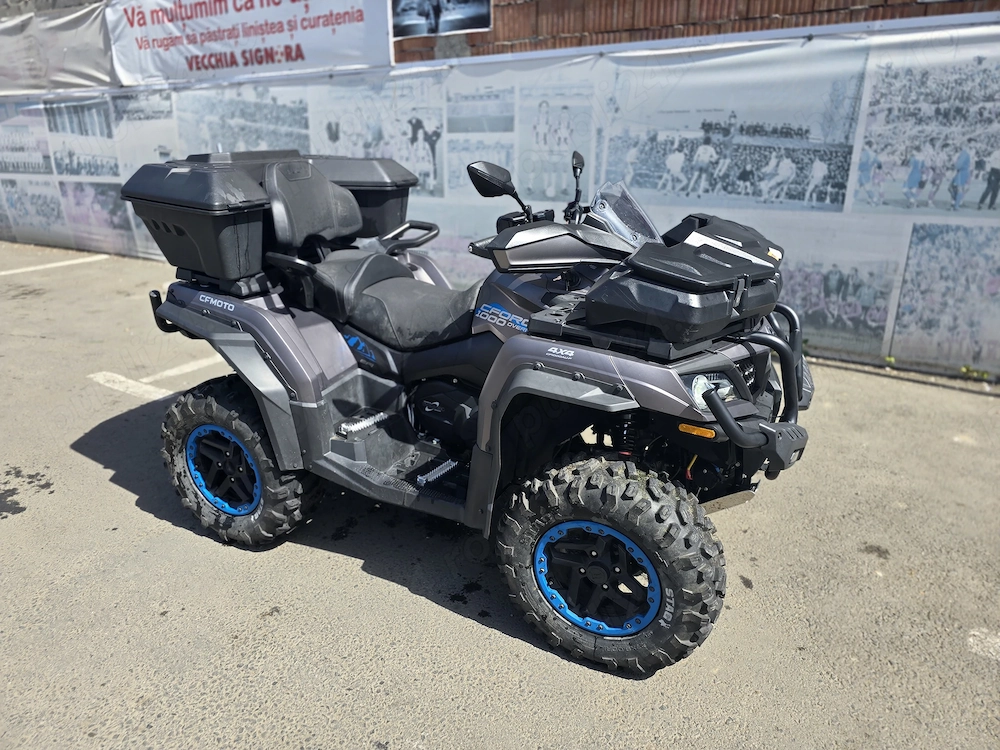 Vand Atv CF Moto Overland 1000 2022 Euro 5 2.000 km Nr Negre In Garantie Carte Service Full