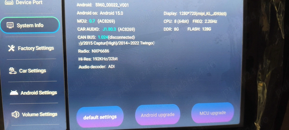 Sisteme de navigatie AUTO ANDROID