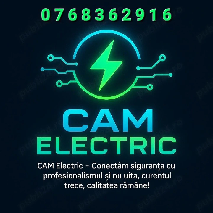 Electrician - CAM Electric   Conectăm siguranța cu profesionalismul!
