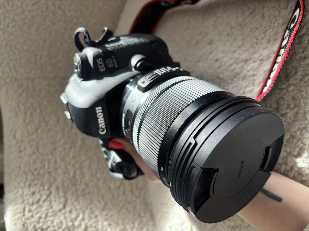Canon 6D Mark II + Sigma 24-105 f4 | Full Frame Profesional | Aproape nou 