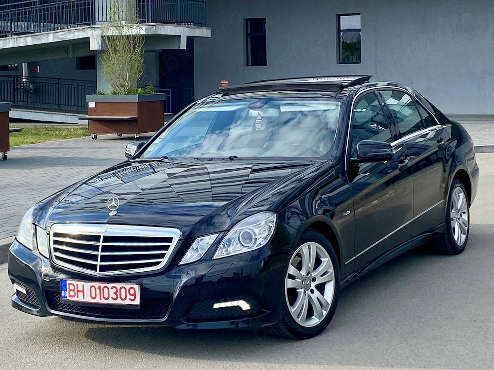 Mercedes e 220 cdi 170 cp automat avantgarde  panoramic rar efectuat 