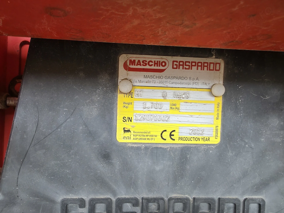 Semanatoare maschio gaspardo mt8