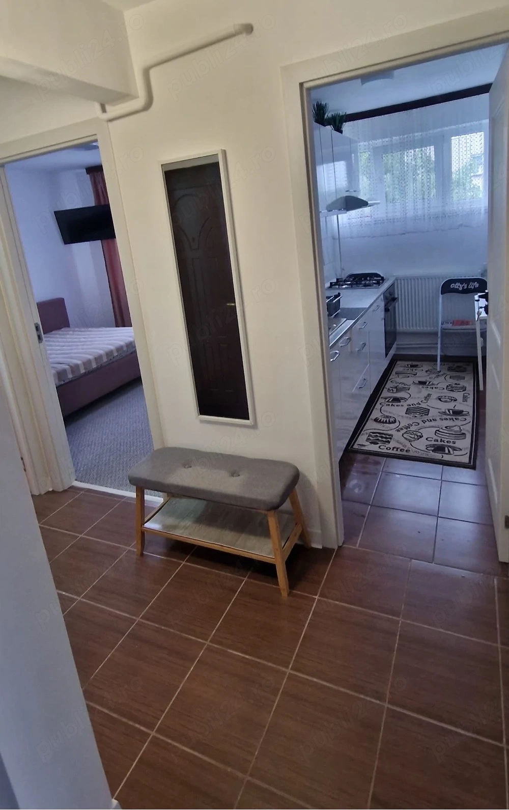    Apartament 3 camere decomandat de închiriat   Zona Nord (Matei Basarab), lângă Liceul Pedagogic