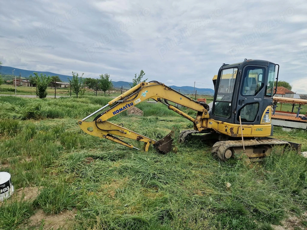 Vand miniexcavator Komatsu PC 50 mr