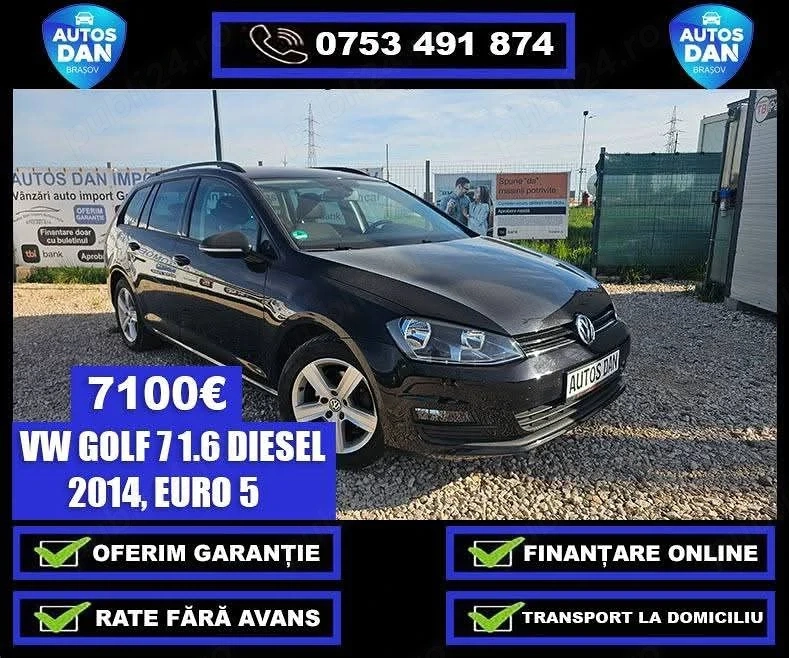 Vw Golf 2014-1.6 tdi