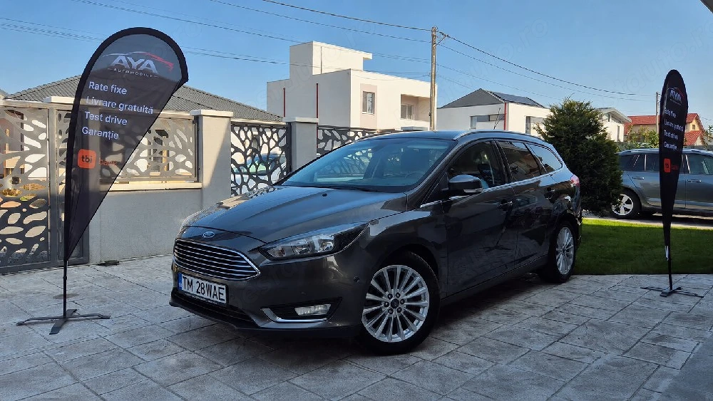 Ford-Focus-Titanium-X-1,5 tdci-Euro 6-Navi-120-Cp Cash Rate Inmatriculat Ro