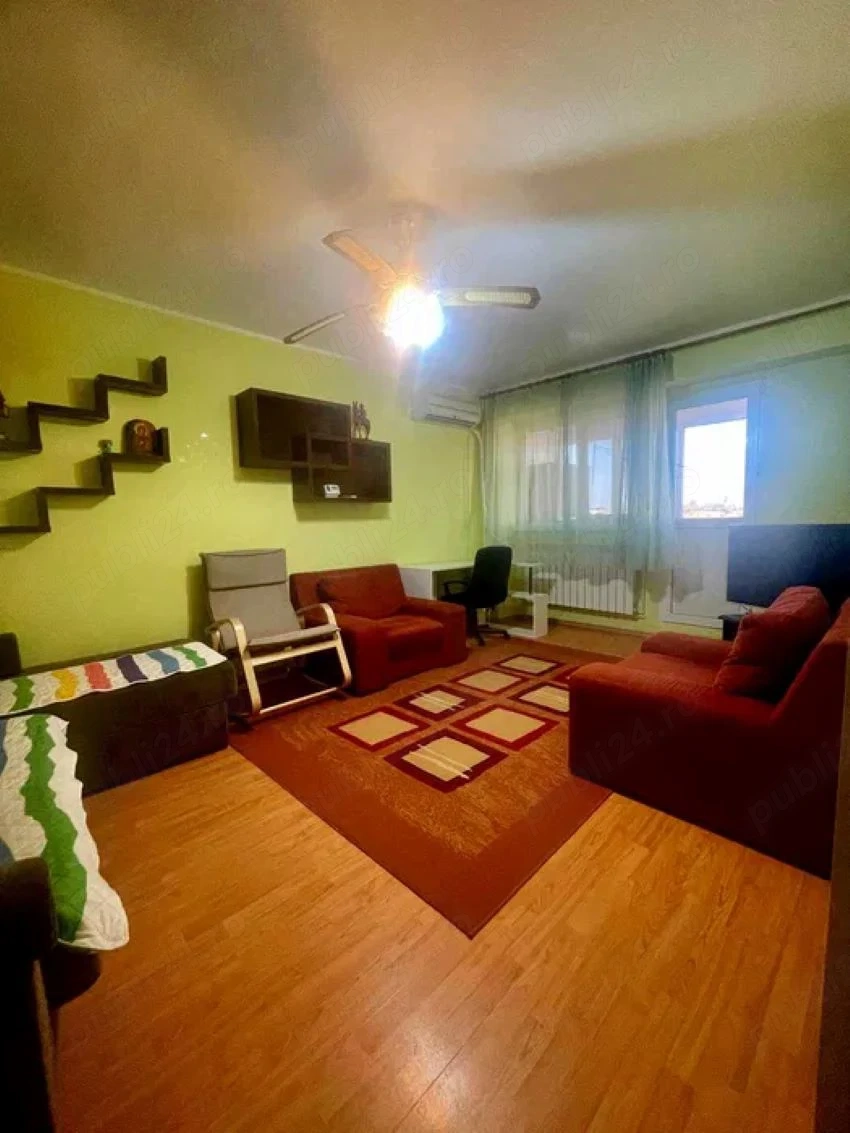 Apartament 2 Camere Decomandat, Mazepa 1 - Mobilat, Centrala, Etaj 8