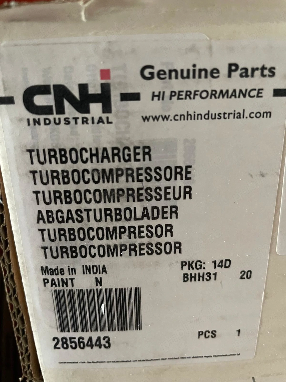 Turbosuflanta Case 580ST T WX185 CNH 2856443