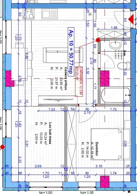 COMISION 0 !! Apartamente 1-3 camere, 37-60 mp, intermediar, garaj, zona Terra