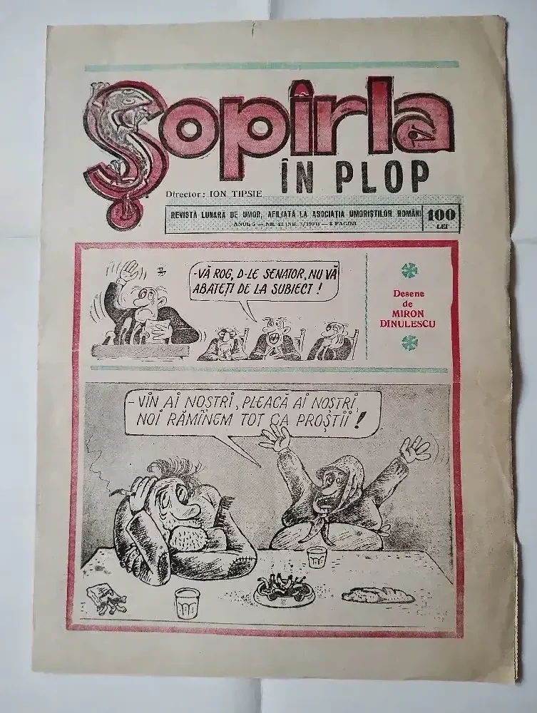 381. Revista de umor Șopârla 3 1994