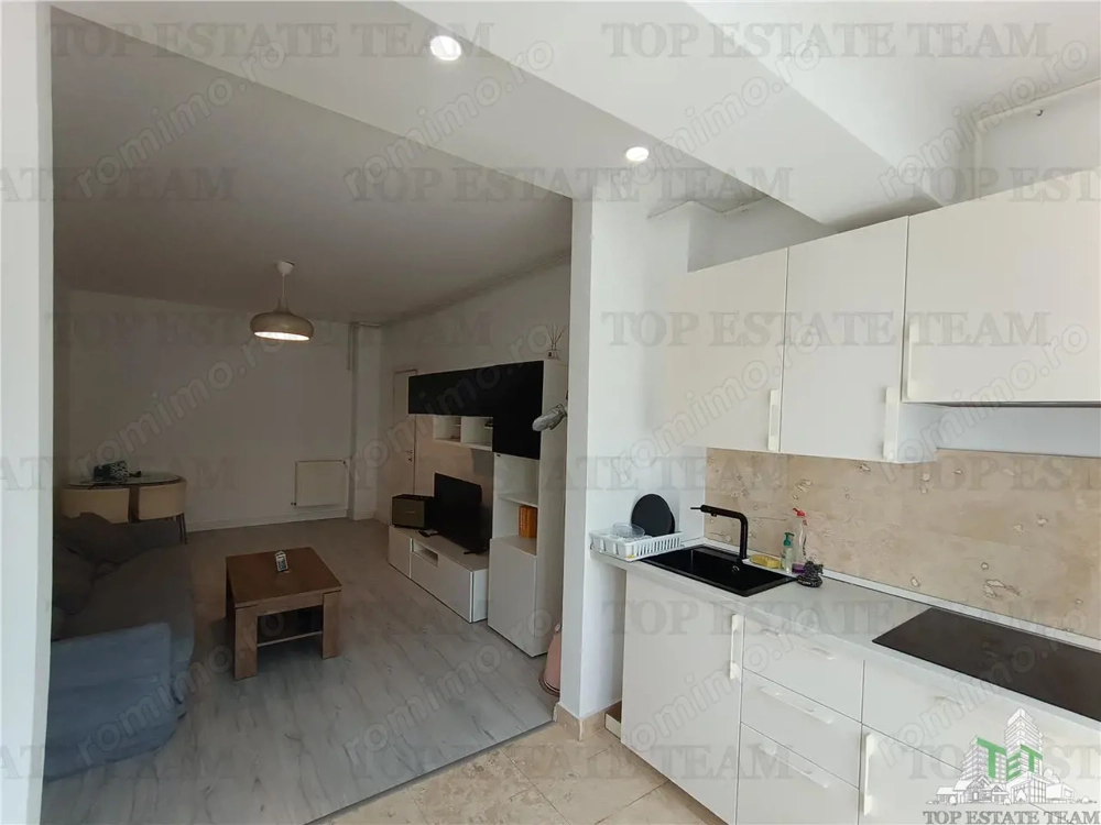 Apartament modern cu 2 camere si balcon, suprafata totala 49,3mp intr-un bloc din 2019 in zona Valea