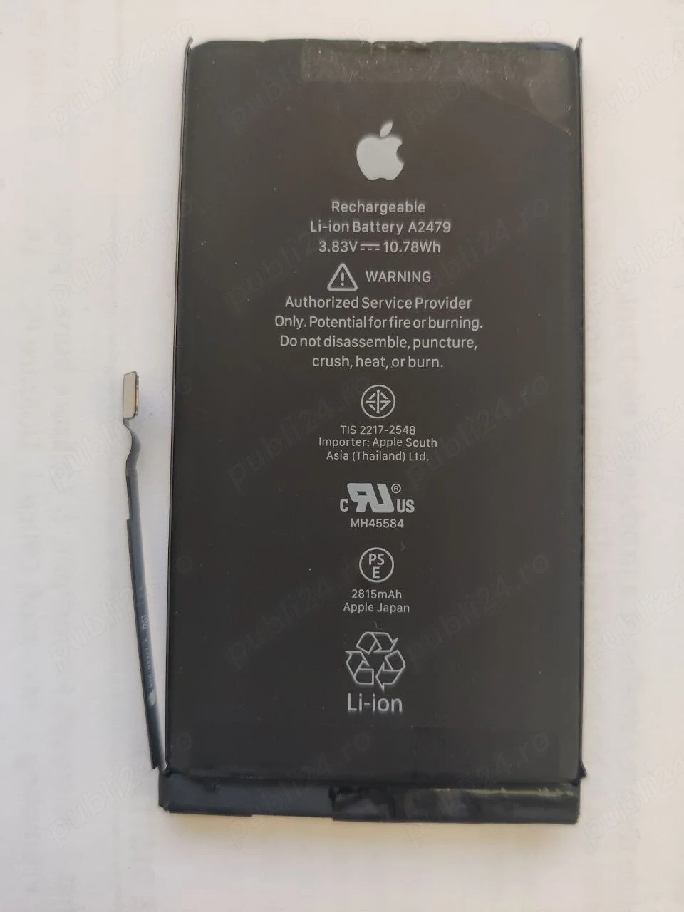 Baterie originală iPhone 12   12 Pro A2479 | 79% health | pentru service