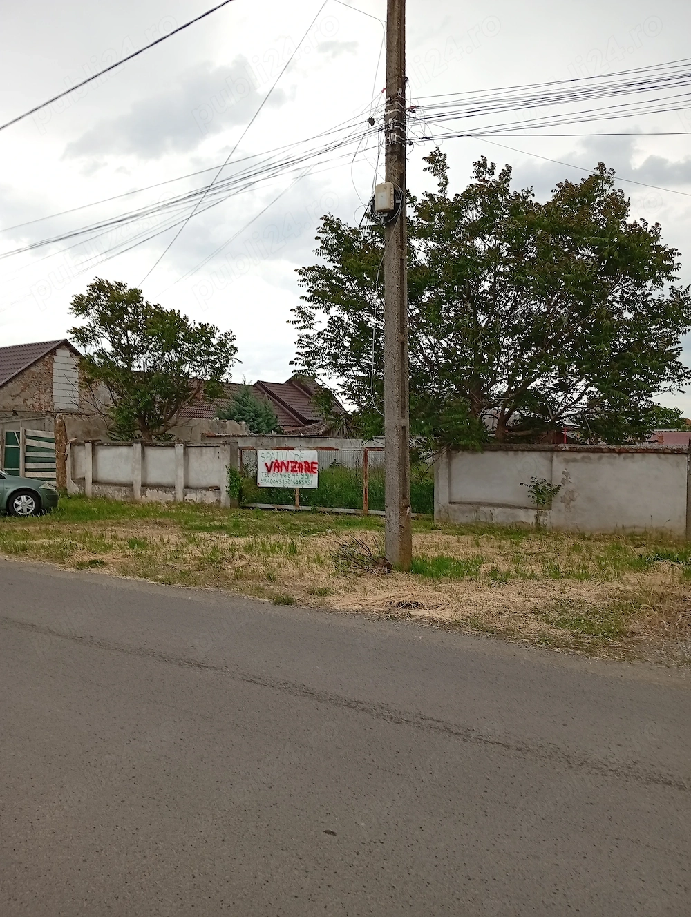Teren intravilan în Sântana strada Câmpului