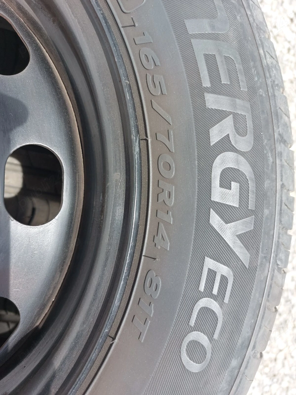 Set Roti 165/70 R14 81T HANKOOK