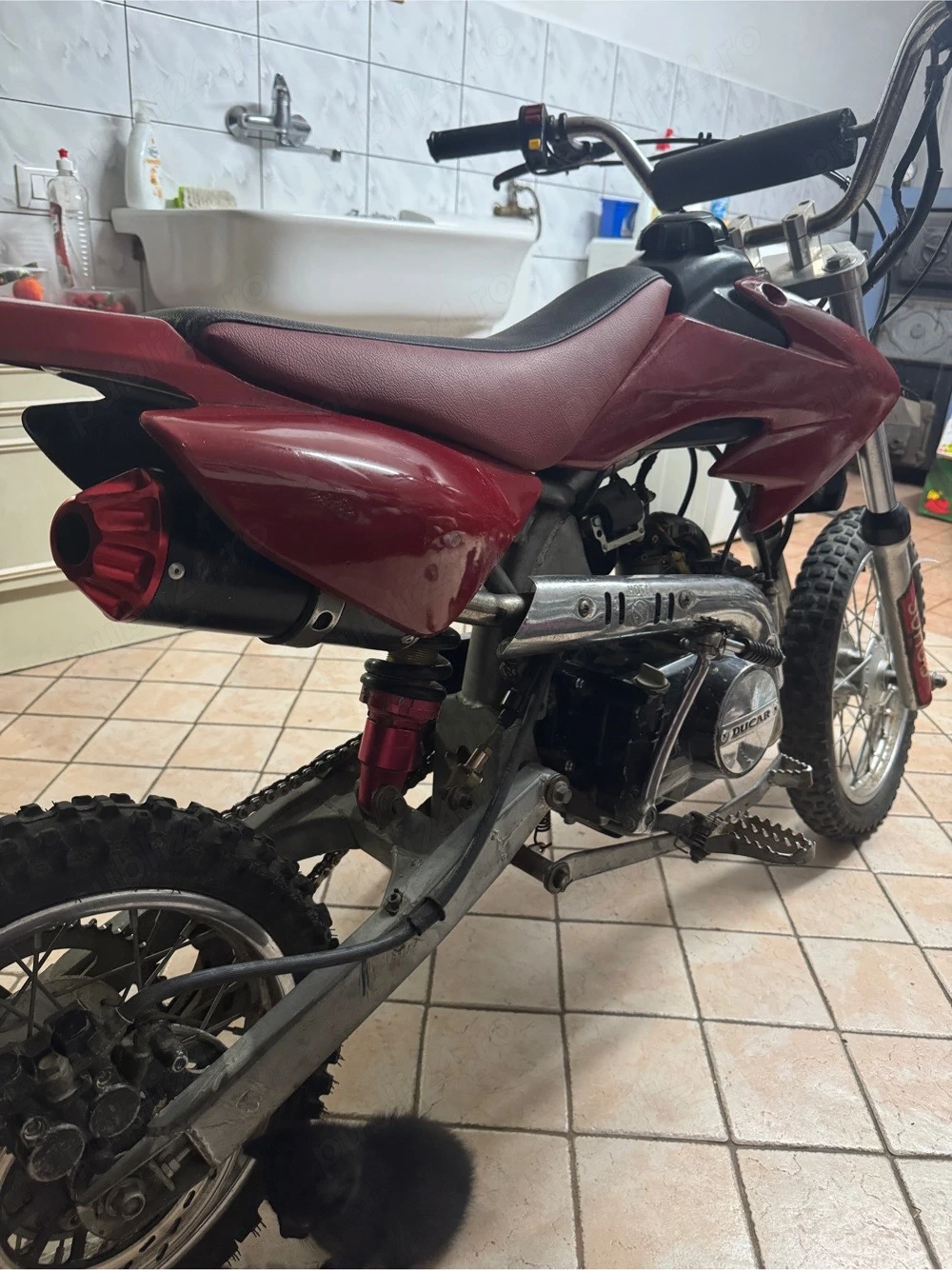 cross ducar 125 cc mini