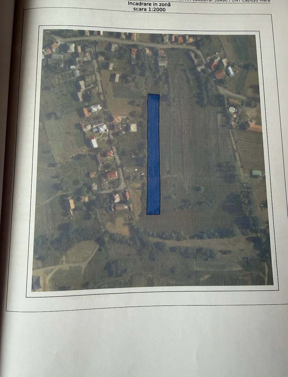 Teren de vânzare în Dangau mic 