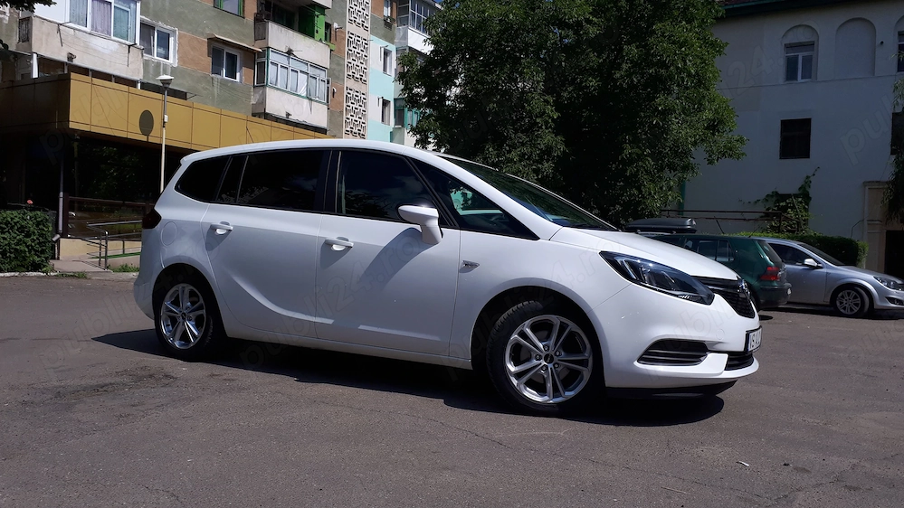 Opel Zafira tourer 2017, 1.4 turbo, benzina+GPL