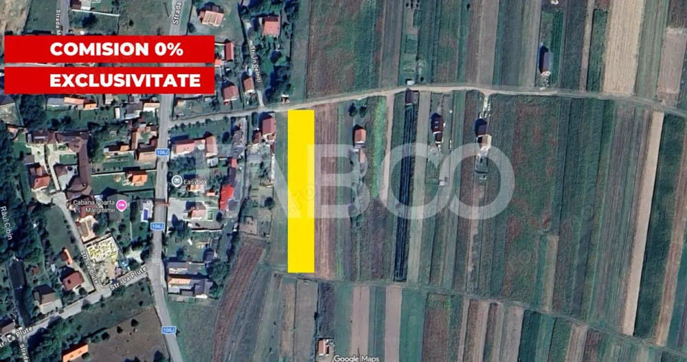 Oportunitate investitie Teren de vanzare 2021 mp Gura Raului Sibiu