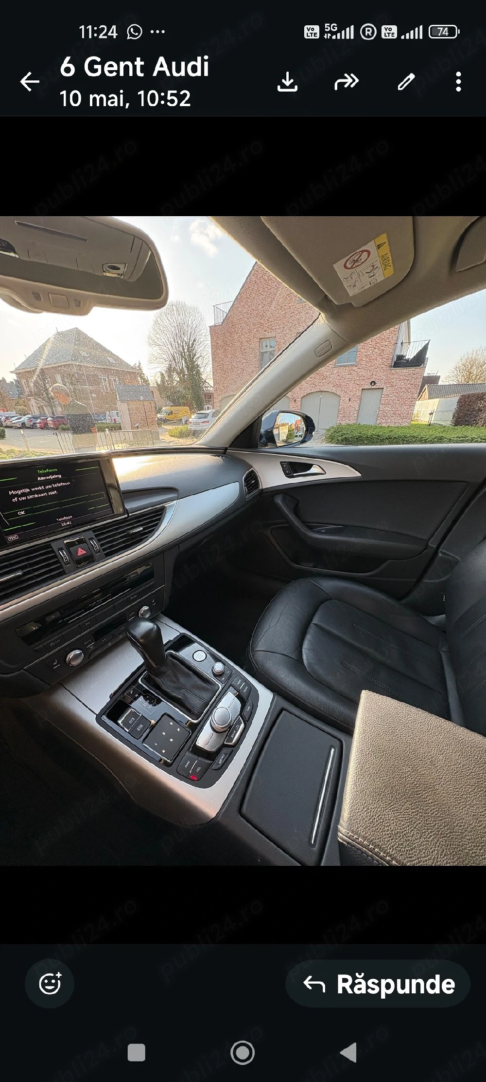 Vand audi A6 break