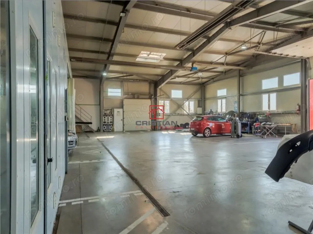 Vanzare depozit hala spatiu industrial - SERVICE AUTO Domnesti - Centura, ILFOV