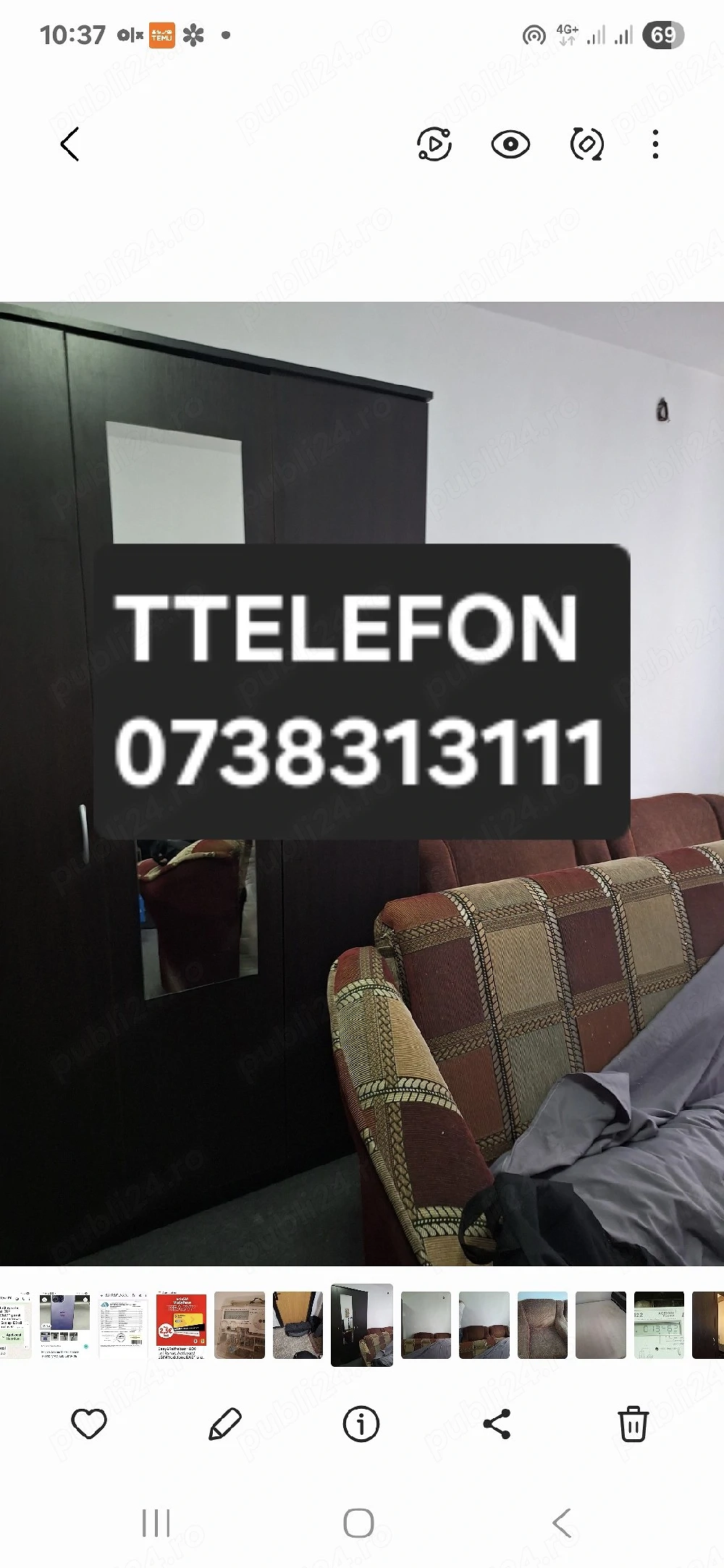 Apartament,metro fara frigider