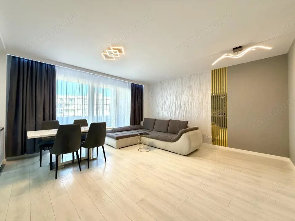 Apartament modern, 2 camere, 57.5 mp utili, etaj 6 - Zona Aradului