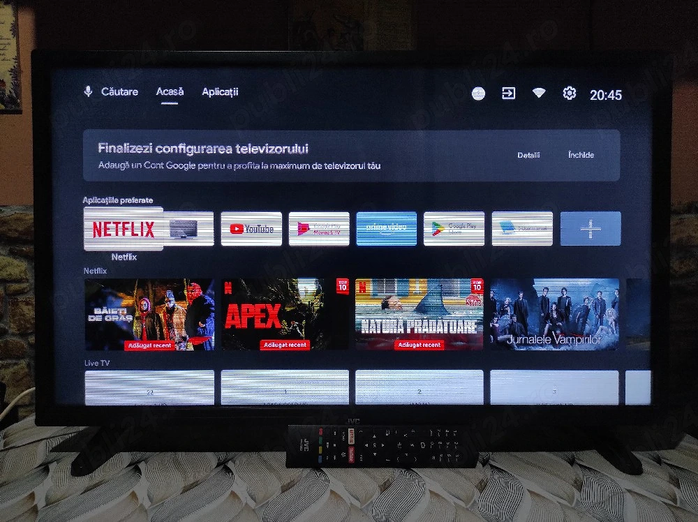 Smart tv JVC 81 cm 