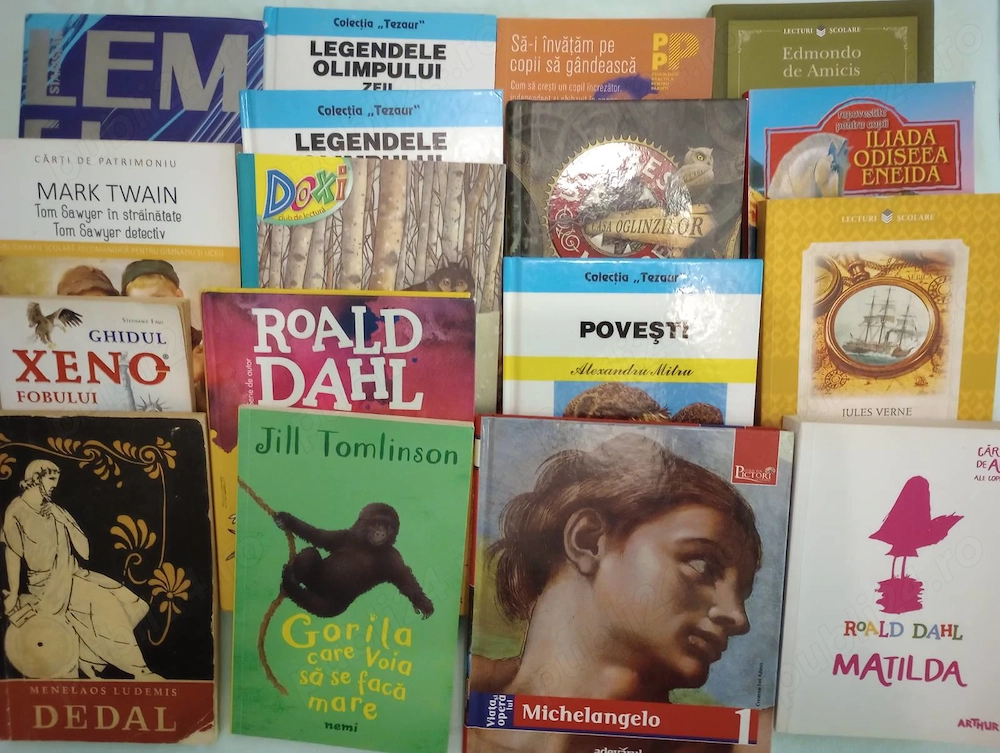 Cartii pentru copii si adolescenti