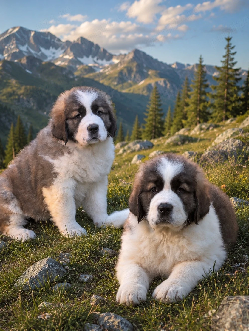 femela saint bernard  2 luni 