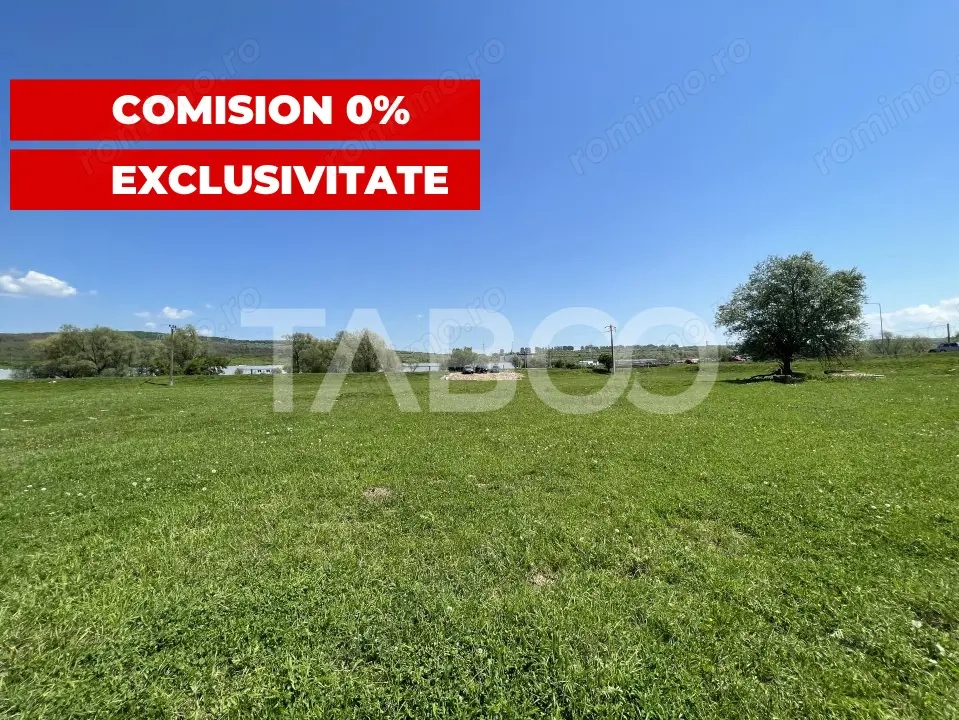 Teren 3000 mp intravilan de vanzare in Sibiu zona Broscarie 