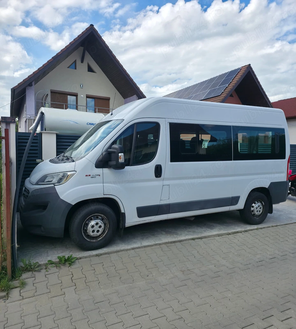 Fiat Ducato 2016 2.3 Diesel   8+1 locuri   Webasto