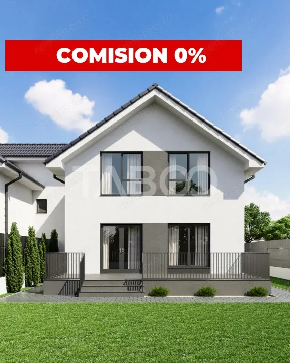 Casa tip duplex 5 camere 3 bai  curte libera 262 mp  Sura Mare Sibiu 