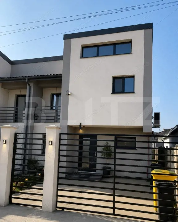 Casă mediteraneană P+M, 4 dormitoare, mobilată complet – Damila