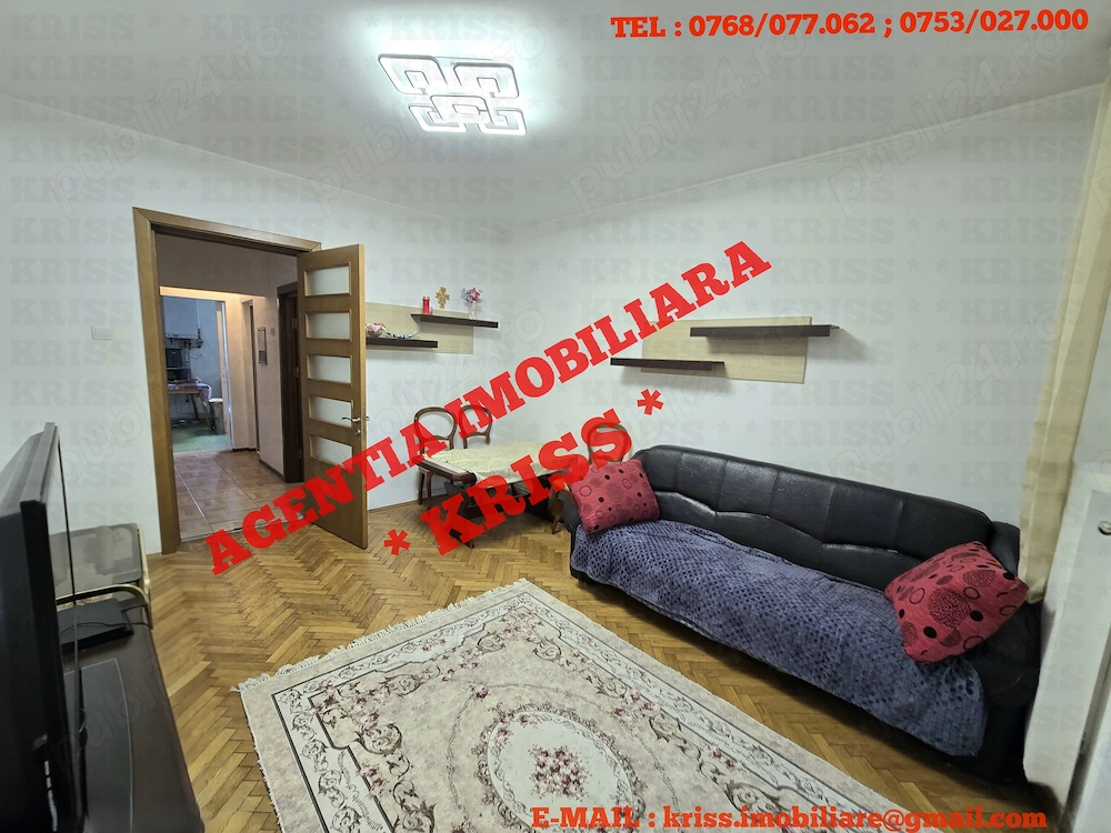 Apartament 3 Camere EXERCIȚIU - TRAIAN Confort 1 Decomandat Etaj 2 71 Mp. Boxă 15 Mp.