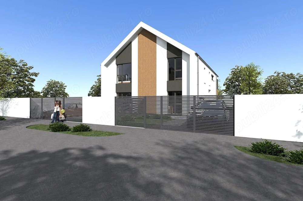 Duplex luminos cu geamuri mari   Dumbrăvița, zona Cora