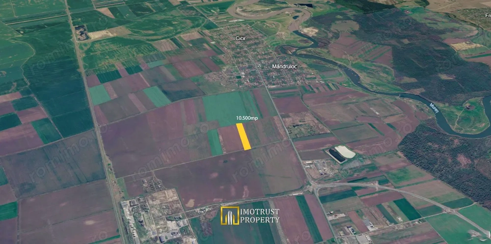teren agricol de vanzare Vladimirescu, Arad