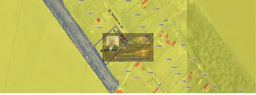 Teren intravilan Ceatalchioi, loc Plauru/Tulcea