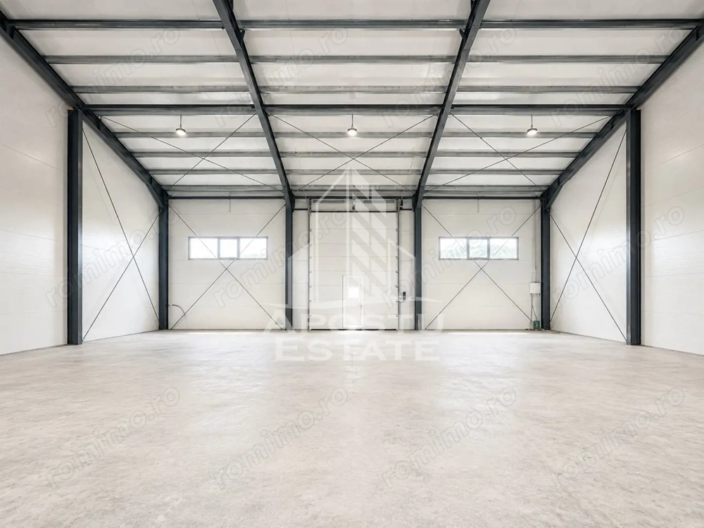 De vanzare hala industriala cu doua compartimente 2X 390 mp Giarmata