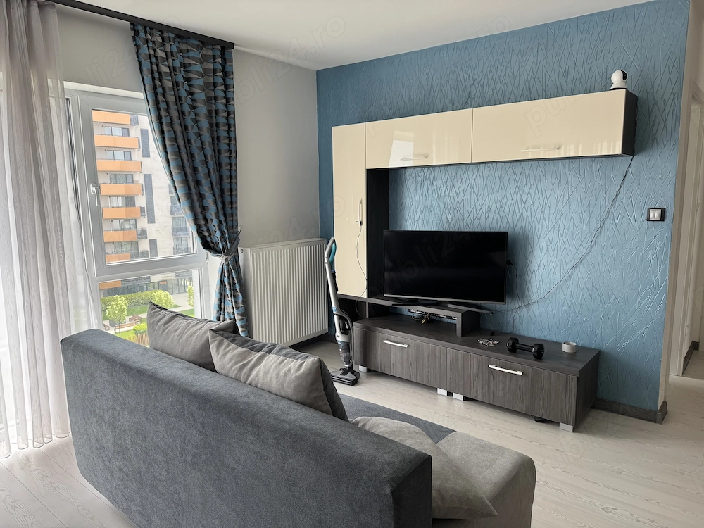 Apartament 2 camere de inchiriat, 67mp, an 2018, etaj 6 6, AC, Garaj Subteran