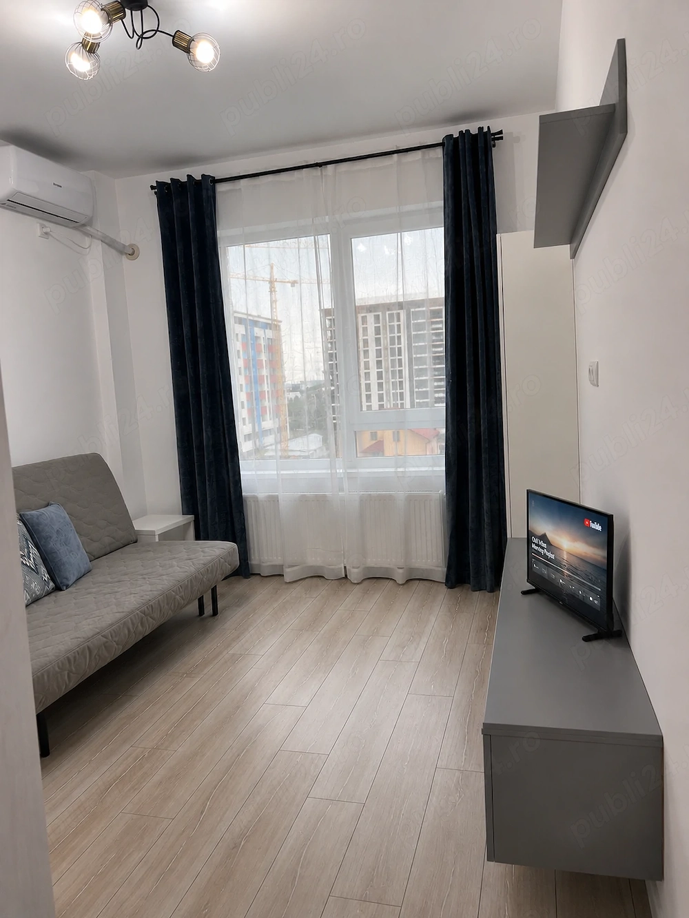 Garsonieră Militari Residence, parcare, centrala, aproape Auchan și Metro, Chiajna, prima inchiriere