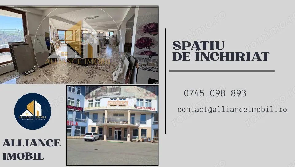 Spații comerciale de închiriat în Bistrița – locația ideală pentru afacerea ta.