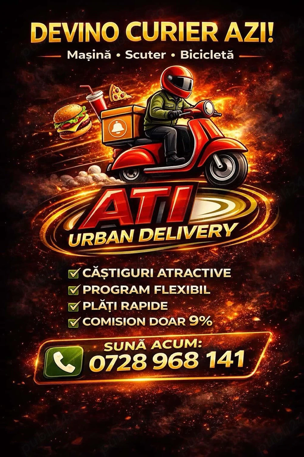 Ati Urban Delivery (Glovo,Wolt,Bolt Food)