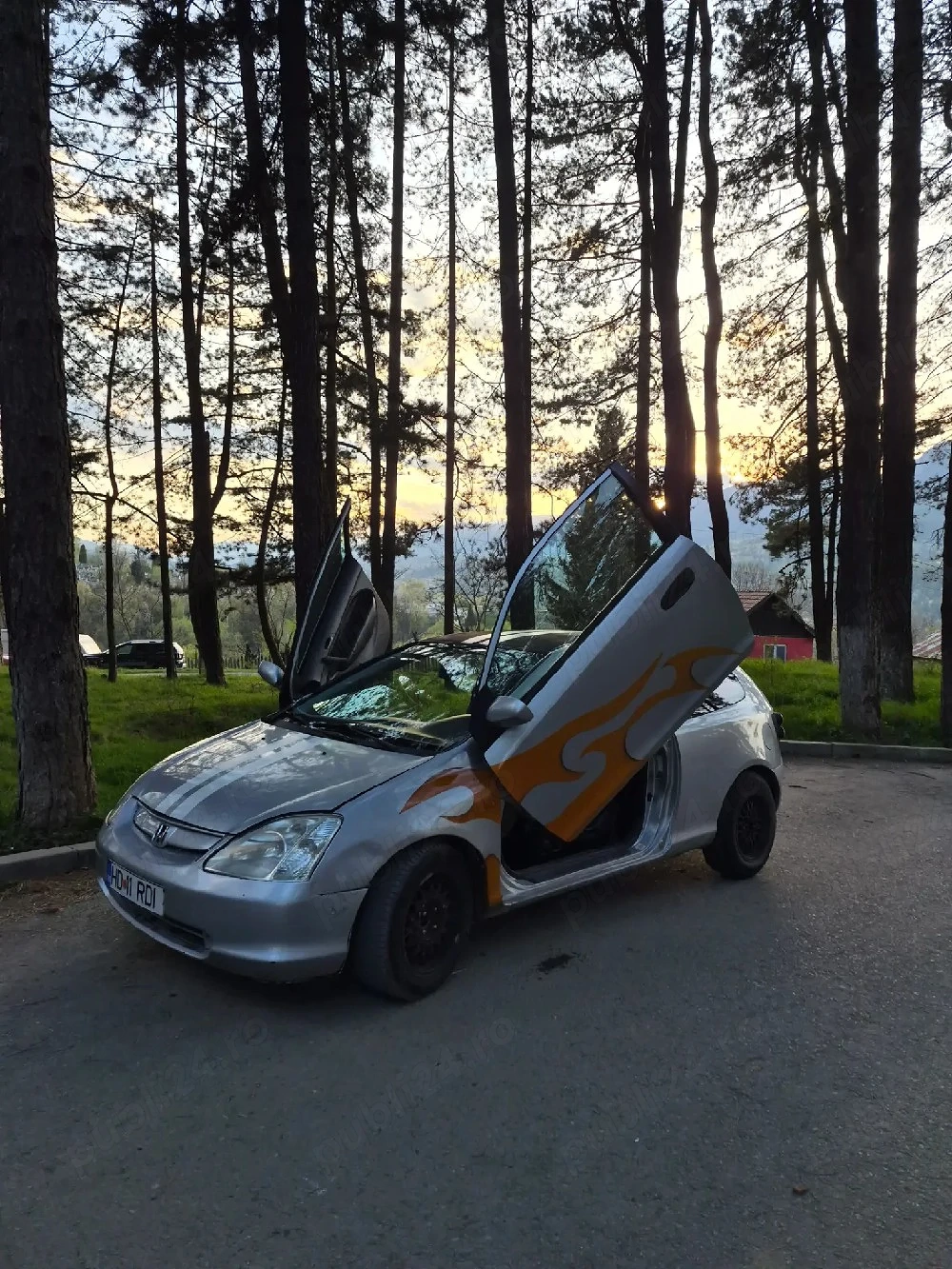 honda civic an 2001 motor 1.4 benzină taxe și fiscal pe loc 