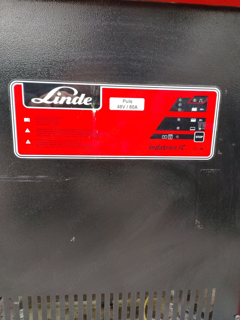 Statie de încărcare motostivuitor 40V  80Ah Linde