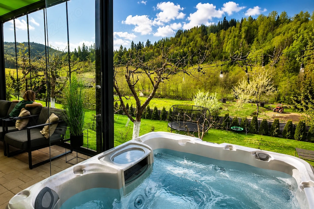 Cazare Colibița Casa Lipan   Jacuzzi, Foișor, Loc de Joacă, Lângă Lac și SPA