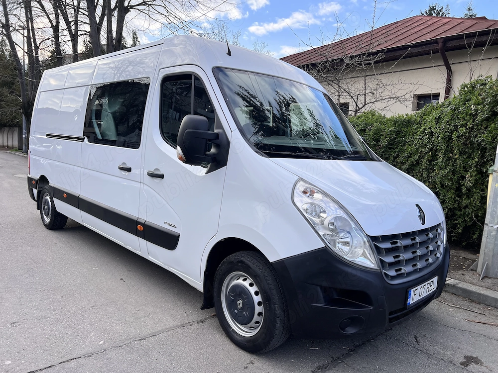 Renault Master 7 Locuri Aer   Extra Lung