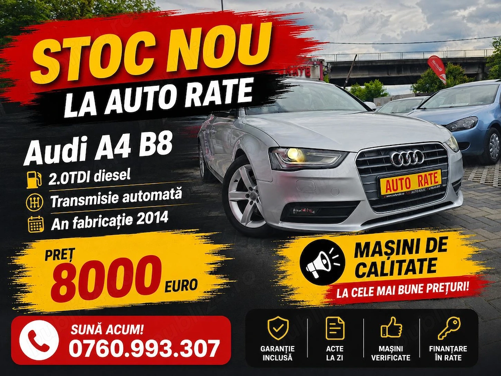 Audi A4 B8 2.0 tdiGaranție!  
